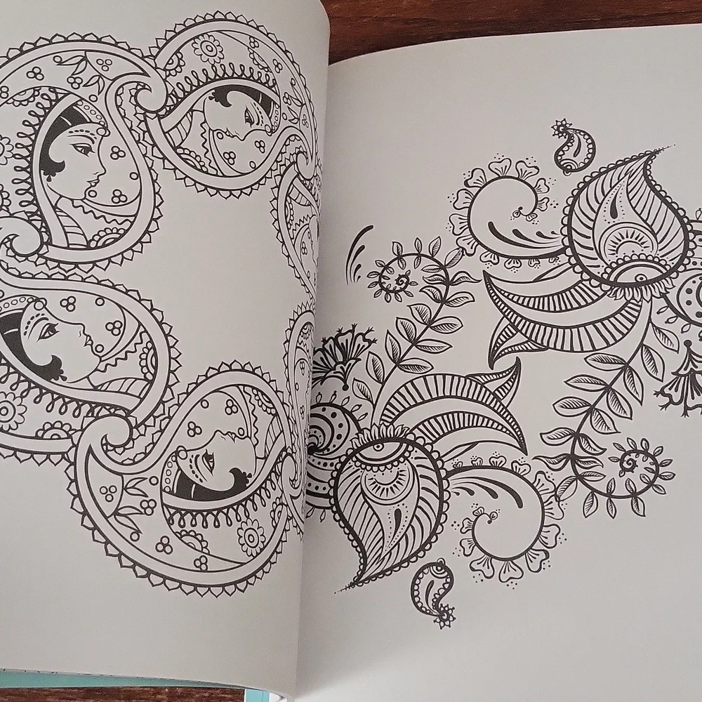NWT Set of 2 Adult Coloring Books